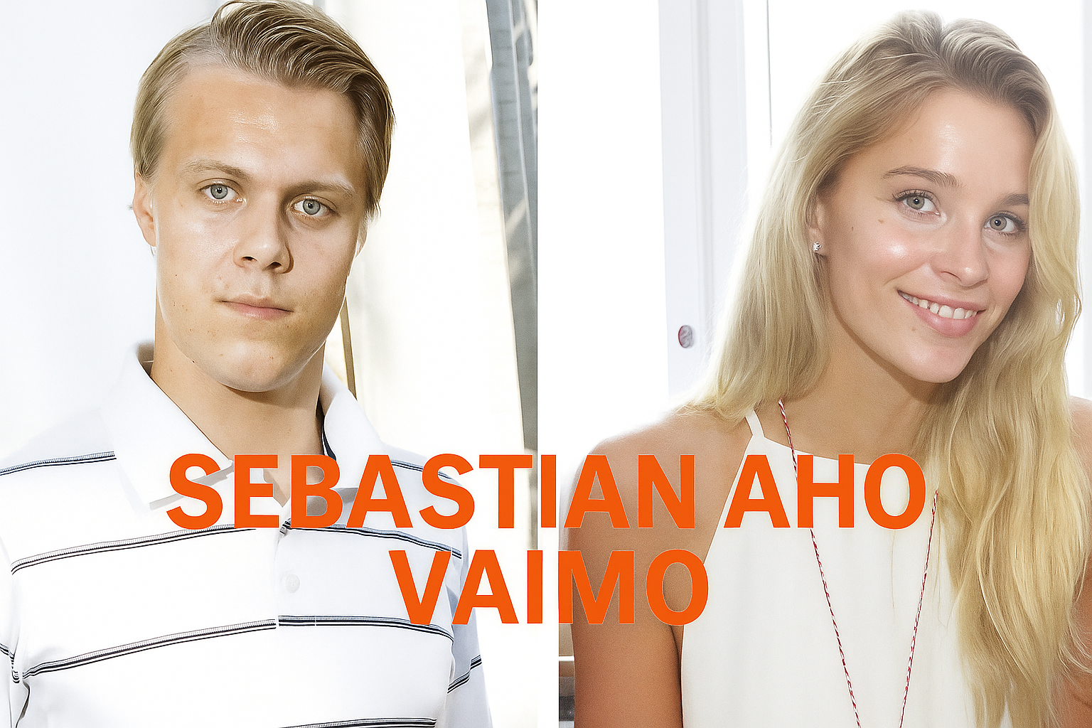 Sebastian Aho ja hänen vaimonsa Rosa toivottavat tervetulleeksi ensimmäisen tyttövauvan!